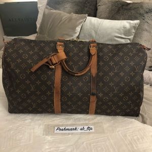 Vintage Louis Vuitton Keepall 55 Duffle Luggage